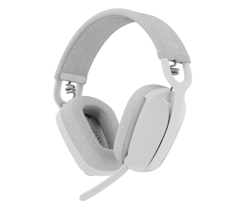 Logitech Zone Vibe 100 Wireless Bluetooth Stereo Headset White