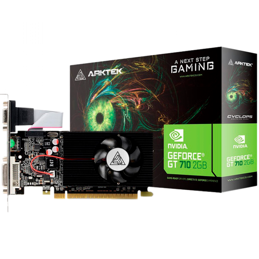 Arktek Geforce GT710 4GB DDR3 64bit Low Profile