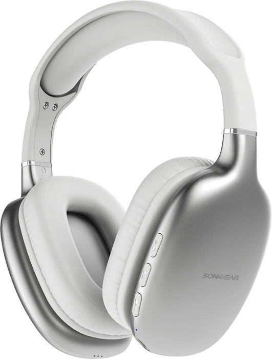 SonicGear Airphone 6 Bluetooth Headphones - Silver