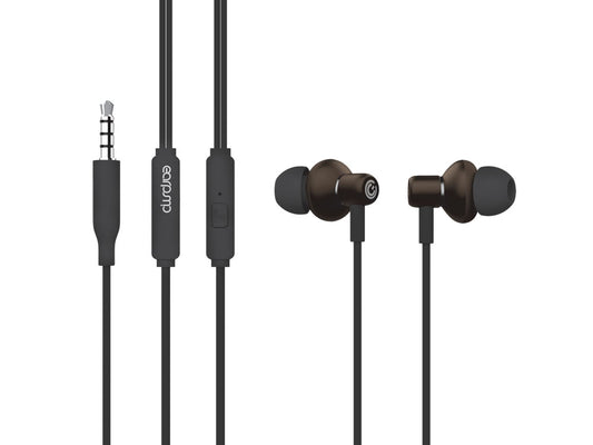 SonicGear Hyperbass Buds 1 XXL Driver Wired Earphones - Gun Metal