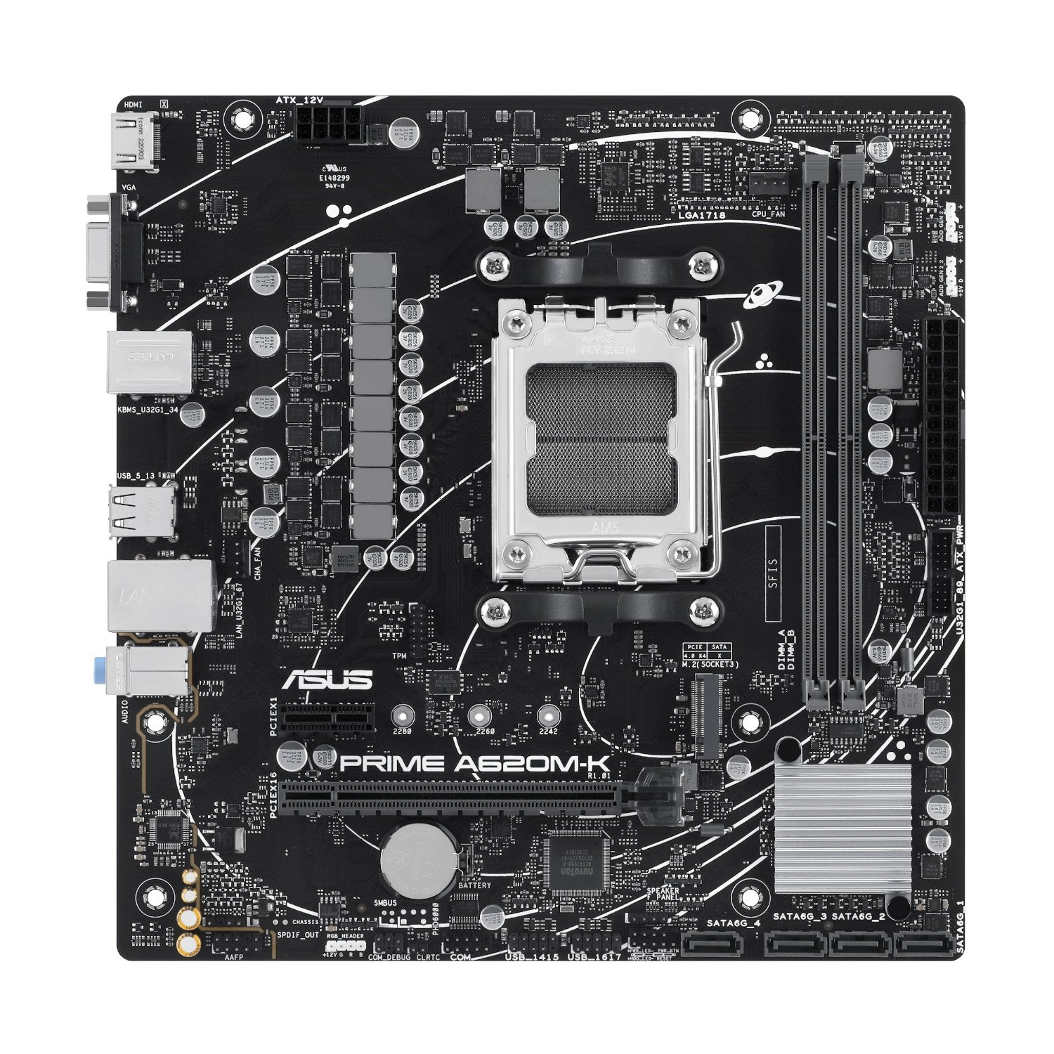 PCBuilder Ryzen 5 8600G WARDEN Windows 11 Gaming PC-9