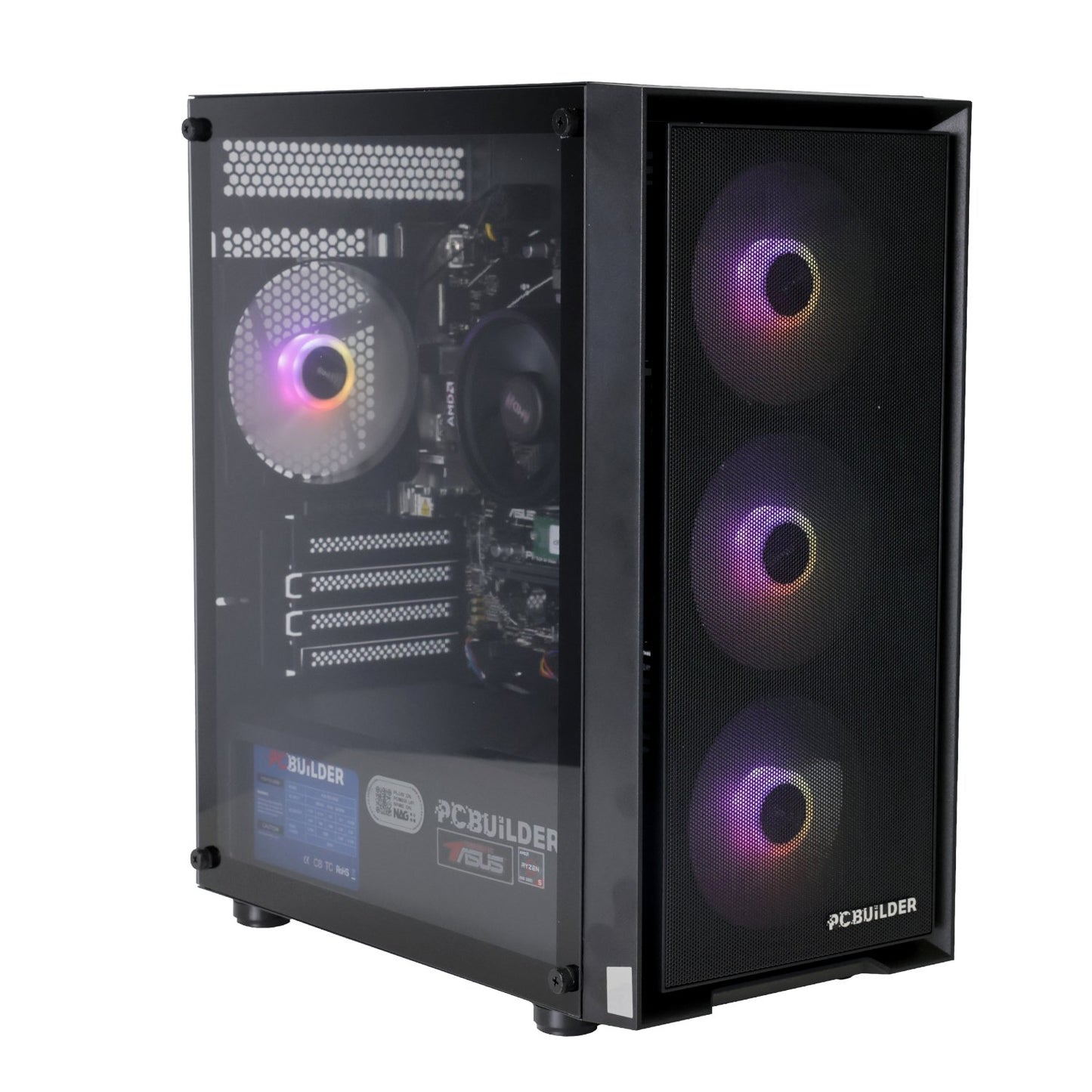 PCBuilder Ryzen 5 8600G WARDEN Windows 11 Gaming PC-12
