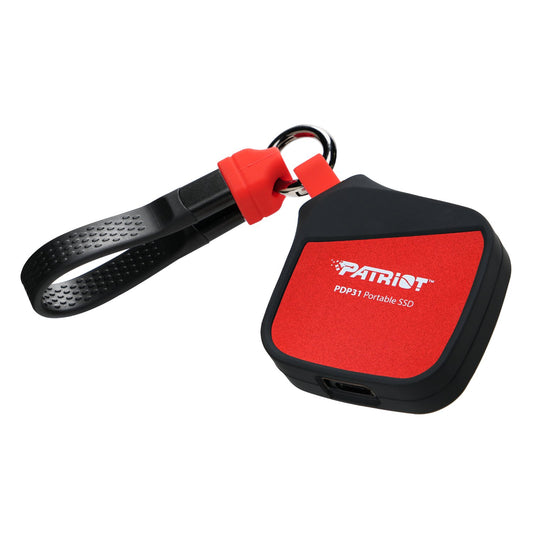 Patriot PDP31 2TB Type-C Portable SSD - Red / Black-0