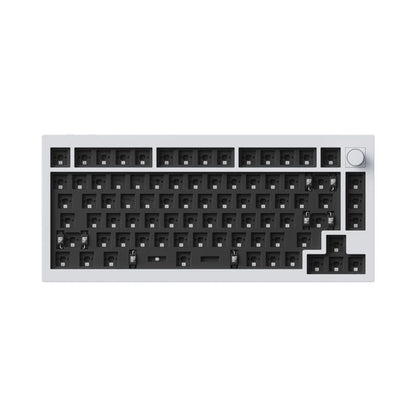 Keychron Q1H-P1 QMK Wireless Custom Keyboard - White-1