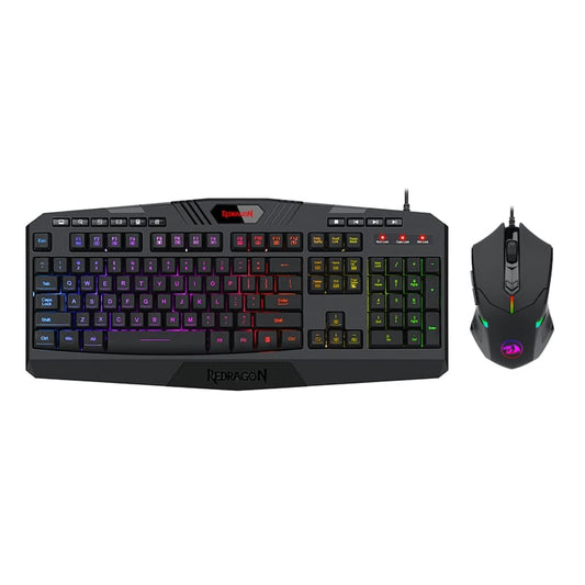 REDRAGON 2IN1 (K503A-RGB|M601) Gaming Combo 1 - Black-0