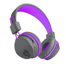 JLab JBuddies Studio Wireless Bluetooth Kids Headphones Purple
