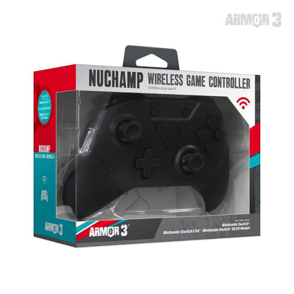Armor3 NuRival Wireless Hall Effect Stick Game Controller For Switch - Black