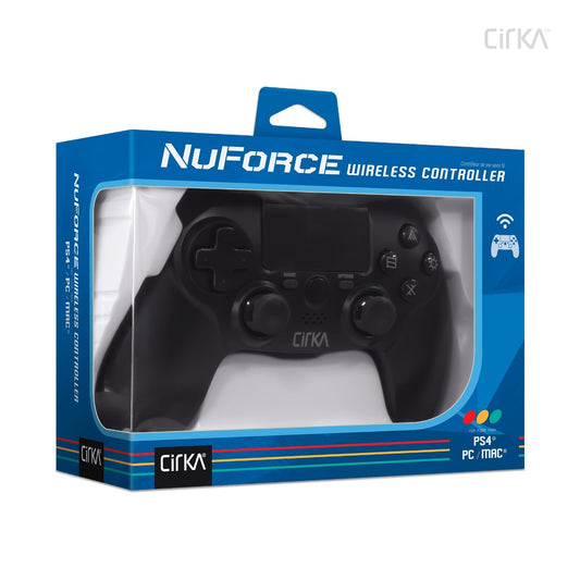 CirKa NuForce Wired Game Controller for PS4/PC - Black